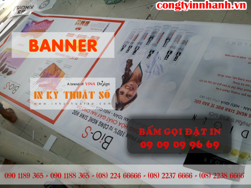 Công ty TNHH In Kỹ Thuật Số - Digital Printing cung cấp banner cuốn giá rẻ tại HCM