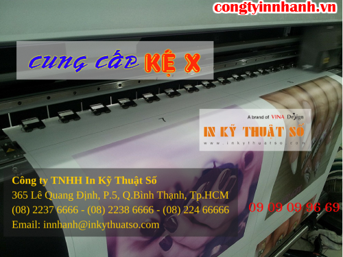 Công ty TNHH In Kỹ Thuật Số - Digital Printing cung cấp sản phẩm in ấn và kinh doanh standy chữ X giá rẻ các loại