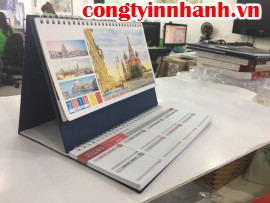Công ty báo giá in lịch để bàn TPHCM - Tư vấn mẫu lịch để bàn đẹp 2019